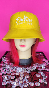 PINKIEE BUCKET HAT (YELLOW)